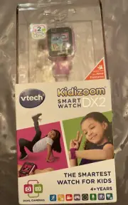 VTech Kidizoom Smartwatch DX2 For Kids Learning Watch Dual Cameras Purple Age 4+