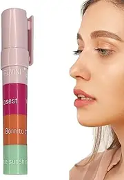 Lip Balm For Women - 4 Colors Dry Lip Moisturizer,Natural Gloss Finish, Smudge-Proof Lipstick, Skin Care Accessories For Travel, Dating, Work