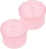 Healvian Manicure Tools Box Sterilizer Reusable Plastic Nail Tool Cleaner Nail Art Tool Soaking Tray