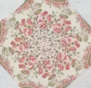 16 9.5" Rose Paisley #1 * Stack 'n Whack Quilt Blocks * Kaleidoscope