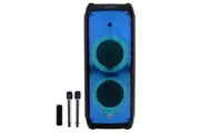 Pure Acoustics Amnesia PA 600W Party Bluetooth Speaker FM Radio 2 Wireless Mic