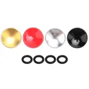 4Pcs Camera Shutter Release Button Set With Rubber Ring for X Series