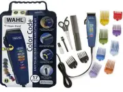 WAHL Color Code 17 Piece Complete Haircutting Kit Corded Men Hair Clippers