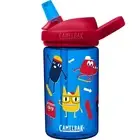 CamelBak Eddy+ NEW Kids 400ml Water Bottle BPA Free - SKATE MONSTERS