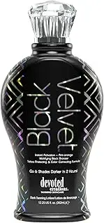 Black Velvet Anti-Orange Mattifying Black Bronzer Tanning Lotion 360ml