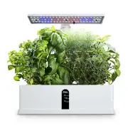 Hydroponics Growing System Indoor Garden Kit 9 Pods Automatic Timing S7J2
