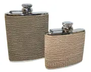 Max Capdebarthes MCFL4S - 4 Ounce Shark Skin Flask