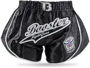 [Booster Fight Gear] Booster Muay Thai Shorts Retro Slugger 3 Medium, Blue, 30