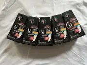 Pack of 5 U By Kotex Barely There Everyday Thong Regular Liners 50 CT Ea 250 CT