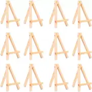 12 Pack Mini Wood Display Easel (5 Inch)