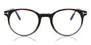 Tom Ford FT5695-B Blue-Light Block 056 Men's Glasses Tortoiseshell Size 49 - Private Health Rebate - Blue Light Block Available