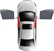 Car Window Shade for Kia for Picanto for Morning TA 2011-2017 Magnetic Car Sunshade Front Windshield Mesh Curtain Rear Side Window Car Sun Shades(2PCS Front)