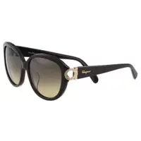 在飛比找ETMall東森購物網優惠-Salvatore Ferragamo- 時尚太陽眼鏡（黑色