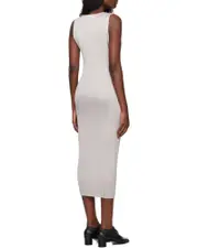 New Colorful Basics 4 midi dress 2,3,4,5 Greige