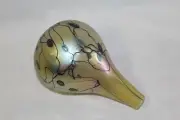 Art glass shade Gold Iridescent , Balloon Shape