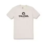 Volcom Men's Straying Short Sleeve T-shirt Beige Heather Size XL 4559