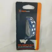 Wristbands for FitBit Flex 2 with Steel Buckle Blue White Dots