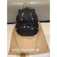 在飛比找Yahoo!奇摩拍賣優惠-Burberry The Rucksack 中型尼龍 後背包