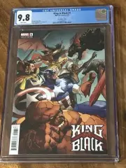 King in Black #1 CGC 9.8 Yu Variant Cover | Marvel 2021 | Donny Cates