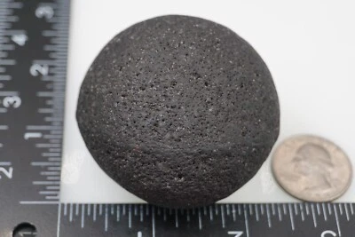 Black Sheba - Cintamani - 162g - Rarer than Saffordite Impactite Tektite #dhx39