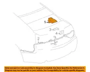 GM OEM PDC Backup Reverse Parking-Park Aid Sensor Module 22743052