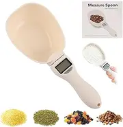 Food Measuring Scoop Scale, Digital Measuring Spoon, Digital Measuring Spoon Scale, Weighing Spoon Scale 800g/0.1g High Precision Suitable for Kitchen Gadgets for portioning Food and Condiments (1)