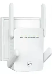 NEW WIFI Extender 1200Mbps Repeater Wireless Long Range Coverage Signal Booster