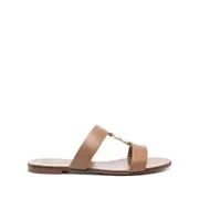[Dolce & Gabbana] Dolce & Gabbana Leather Slides