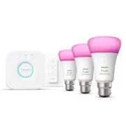 Philips Hue Colour Kit B22 w/ Switch Hub