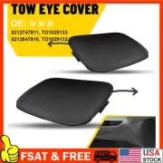 New Left+Right Side Car Tow Hook Eye Cap Covers Primed For 19-23 Toyota Prius B