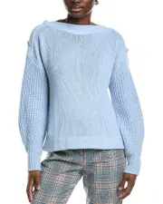 Akris Punto Wool & Cashmere-Blend Sweater