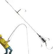 Fishing Feeder Bait Cage,Fishing Bait Feeder Basket Holder | Lure Basket, Professional Trap for Saltwater Freshwater, Recreational Fish Accessories