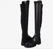 STUART Weitzman 5050 Ultralift leather Over the Kn Boots