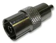 Adaptor TV Coax S To Phono P Connectors Inter-Series Adapters