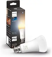 Philips Hue White Ambiance A67 High Brightness 100W 1600 Lumens Smart Bulb with E27 Fitting