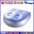 LF# PVC Inflatable Spa Cushion Water Injection Outdoor Camping Massage Seat Pad