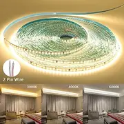 AC220V-240V LED Strip NO Need Driver IP65 Waterproof 3000K 4000K 6000K 2835 120Leds/M Flexible Ribbon Rope Tape Light