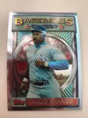 1993 Finest Julio Franco Rangers 161