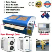 Ruida DSP 1060 100W Co2 Laser Engraver Machine Auto Focus XY Linear Guide RedDOT