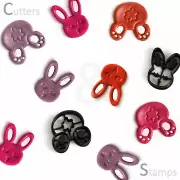 Easter Bunny Clay Cutter | Polymer Clay Cutter |