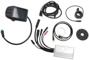 Vuzmode 15A Controller Aluminum Alloy Panel UKC3 Display Electric Cycle Conversion Kit Thumb Throttle Pedal Assist Sensor E-Scooter Brushless Controller