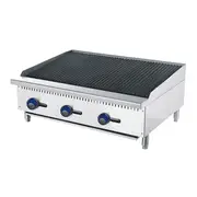 910MM RADIANT BROILER W910 X D700 X H385 - COOKRITE 1 ATRC-36-LPG
