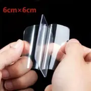 2.36 x2.36 Washable Traceless Transparent Tape Removable Sticky Gel Tape
