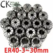 ER40 Φ3/7/9/11/14/17/19/23/24/27/28/29/31/32mm CNC Drill Spring Collet Chuck