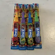 Oral-B Disney Stage 4 Toothbrushes Incredibles Family Mr Violet Jack (Set Of 4)