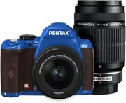 PENTAX DSLR Camera K-r W Zoom Kit Blue/Brown 047 K-rWZK BL/BR047