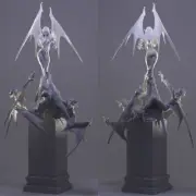 Princess of Eternal Night 3D Print GK Figure Model Kit Unpainted Unassembled GK