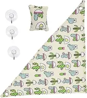 VILLFUL 1Set Reptile Canvas Hammock with Hooks Durable and Breathable Lizard Sleeping Accessory for Iguanas Geckos Snakes Easy to Clean Reptile Resting Mat