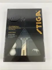 STIGA Carbon+ Bundle Ping Pong Paddle Set (Brand New)