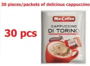 30 pcs Coffee drink 3in1 MacCoffee Cappuccino Di Torino with dark chocolate